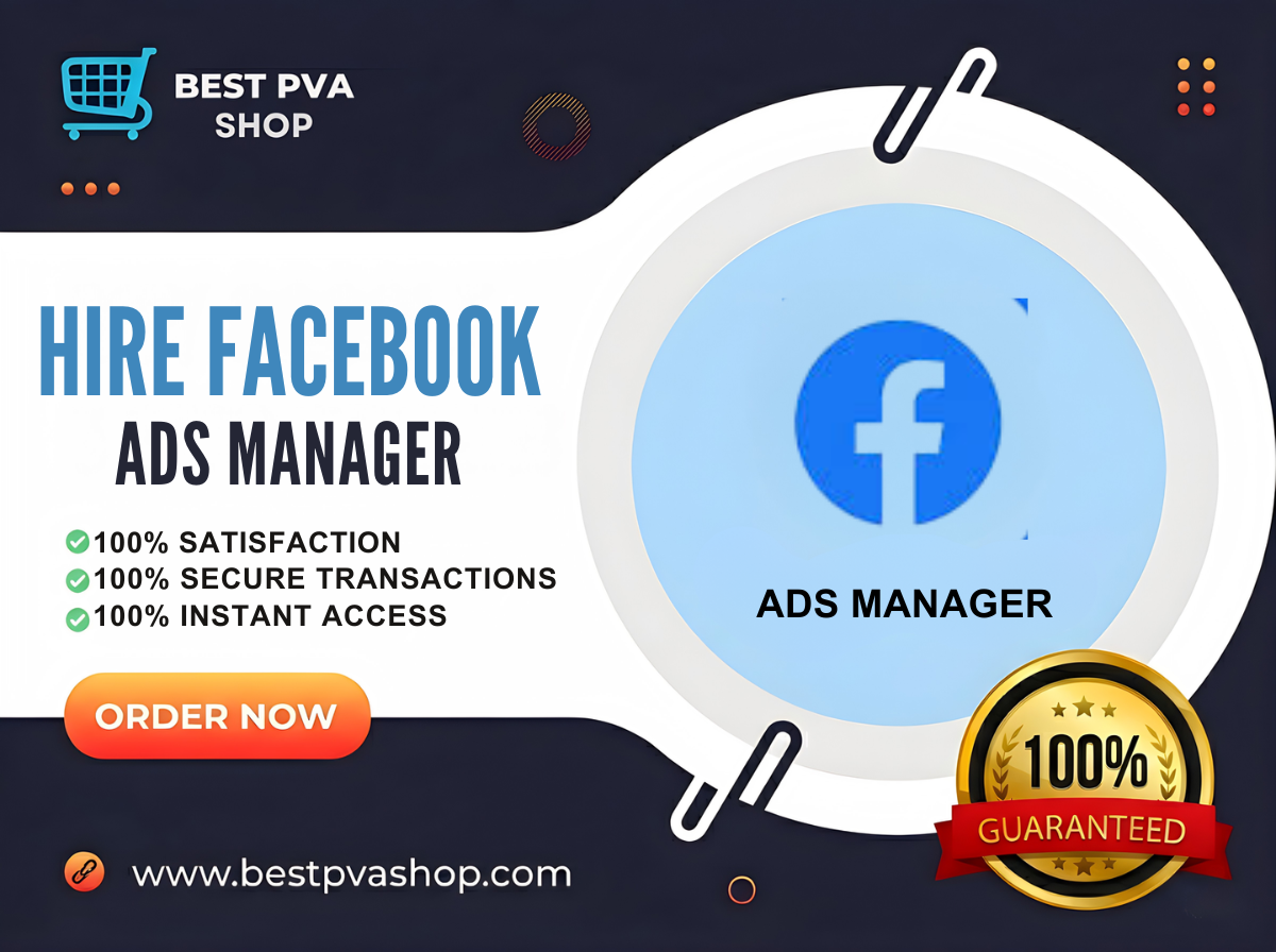 Facebook Ads Manager – Expert Campaign Management | BestPVAShop